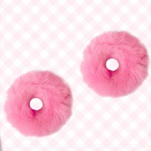 Fluffy scrunchies 💞💞